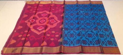 COTTON X KORA SILK TIE DYE SAREES CHINNLAPATTI